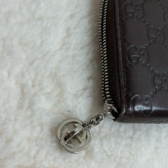 Gucci  Snap Closure Crossbody Mini Black Leather wallet - Picture 2 of 8